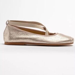 Childrenchic Girls Party Crisscross Ballerina Shoes